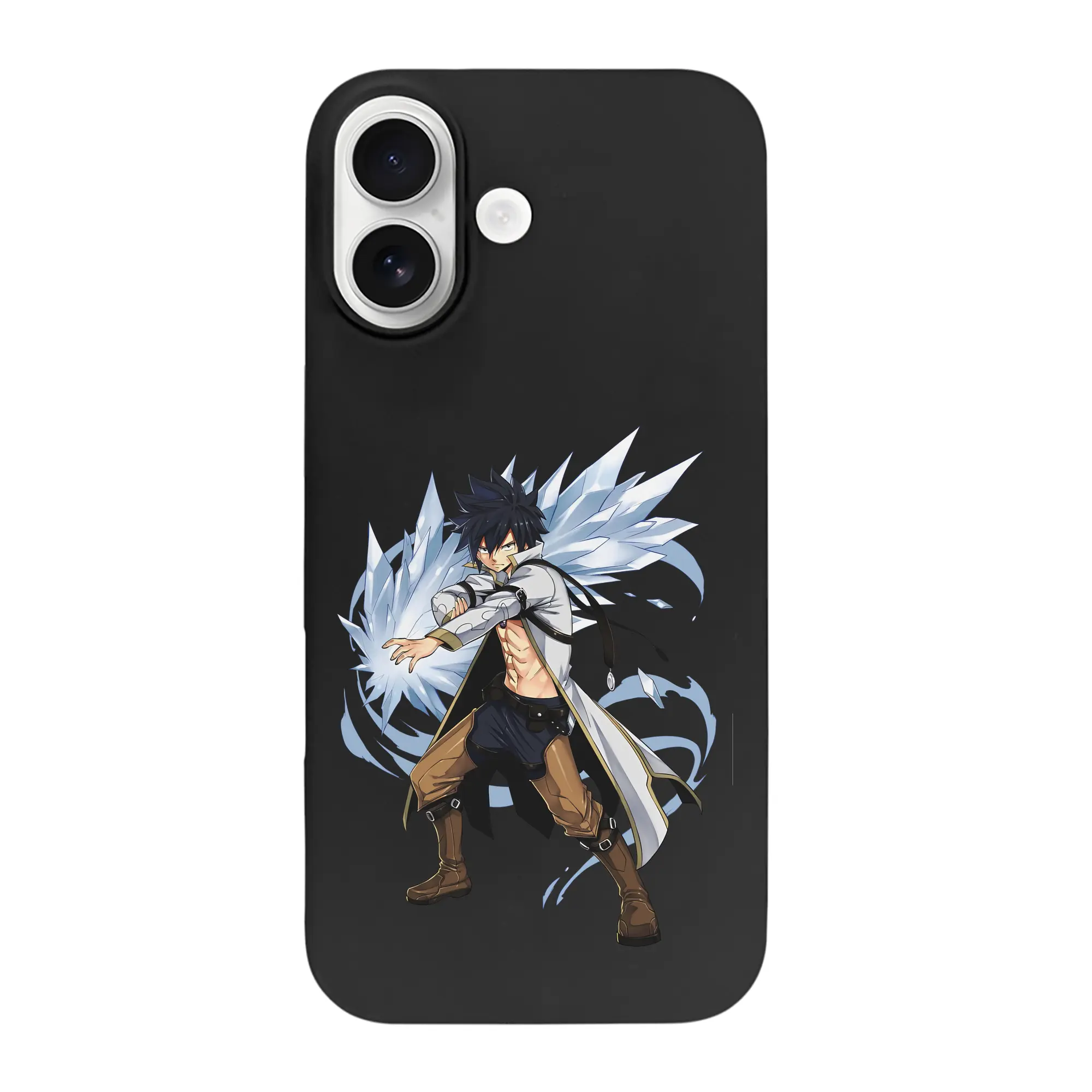 フェアリーテイル グッズ グレイ・フルバスター - iPhone 17 シリーズ シリコンケース 薄型 耐衝撃 指紋防止 ソフトタッチカバー 精密フィット 傷防止 保護ケース iPhone 17/17 Air/17 Pro/17 Pro Max 対応